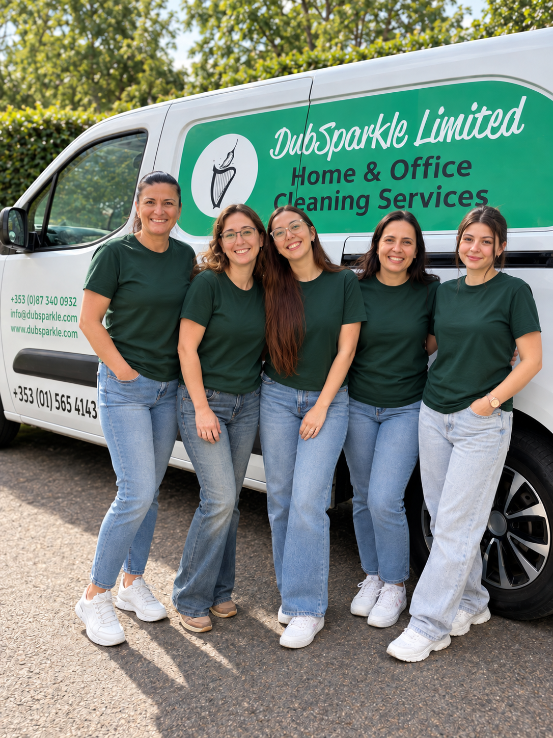 Professional DubSparkle cleaning team serving North Dublin